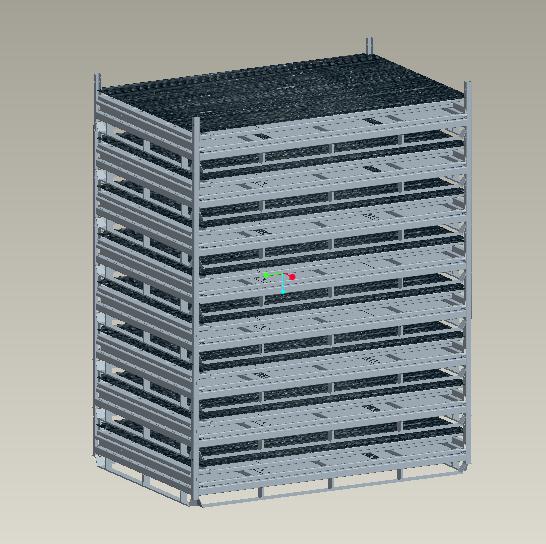 折疊金屬周轉(zhuǎn)箱